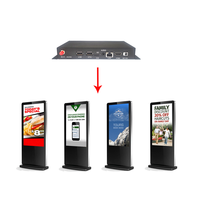 Model Q-400 Pemutar Digital Signage Mini Berbasis Android untuk Penggunaan Komersial di Bisnis Ritel, Periklanan Layar Dalam Ruangan