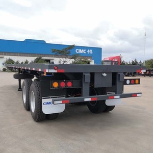 Rimorchio CIMC Usato per Terreni Pianeggianti, 40-100 Tonnellate, 3-4 Assi, 40ft 45ft, per Container in Acciaio, con Sospensioni Pneumatiche, Finitura Elettroforetica+Polvere KTL - Product Image 2