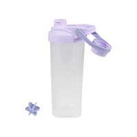Gobelet de sport portable pour mélanger les protéines, 500 ml et 750 ml, sans BPA, qualité alimentaire, finition mate, avec boule de mélange