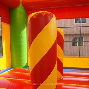 5 in1 Big <span class=keywords><strong>Rainbow</strong></span> Kids Infla table Bounce House mit Rutsche zum Verkauf mit EN14960 Certified From Sino Infla table - Product Image 4