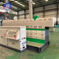 Extrudeuse à double vis Eurasia pour la fabrication de granulés de plastique EPS PPR, machine à granulés, moteur multi-tension 110V/220V/380V, puissance 18,5 kW