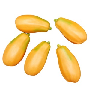 Modèle de papaye artificielle en plastique, modèle de fruits et légumes factices, présentoir pour magasin de fruits - Product Image 2