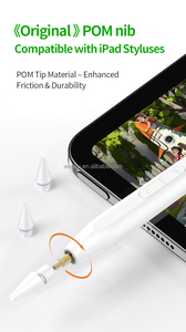 ปากกาดิจิทัลความแม่นยำสูงสำหรับ iPad ทุกรุ่น รองรับการวาดภาพแบบเอียง ป้องกันการสัมผัสโดยฝ่ามือ พร้อมไฟ LED แสดงสถานะแบตเตอรี่ และพอร์ตชาร์จแบบซ่อน - Product Image 4