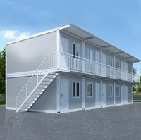 Maison conteneur modulaire portable et pliable de 10, 15 et 20 pieds, préfabriquée en kit, pour bureau, dortoir, atelier, hôtel