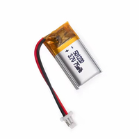 HZ 501220 3.7V 75mAh Baterai Li-Polymer Isi Ulang Sel Lipo untuk Peralatan Listrik Bor Elektrik