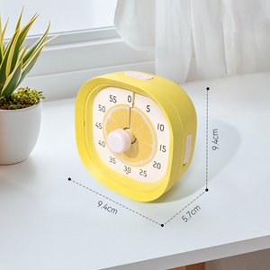 Minuteur de compte à rebours mécanique analogique visuel 60 minutes pour la cuisine, le bureau (Pomodoro) et les enfants, outil d'étude et de cuisson, gadget TDAH tendance - Product Image 2