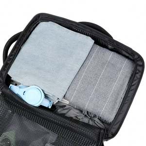 Sac à dos pour ordinateur portable à coque rigide de grande capacité personnalisé Fermeture éclair Multifonctionnel Design imperméable à l'eau pour les affaires quotidiennes en plein air - Product Image 4