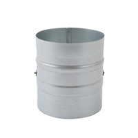Clapet anti-retour à lame en aluminium avec cadre galvanisé pour système de ventilation CVC