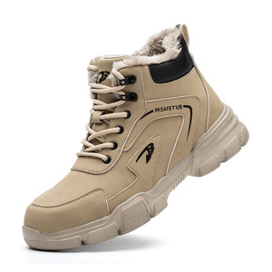 <span class=keywords><strong>Botas</strong></span> de Seguridad Térmicas de Grado Industrial, con Puntera de Acero, Anti-Aplastamiento y Anti-Pinchazos, para Construcción en Invierno y Trabajo al Aire Libre - Product Image 6