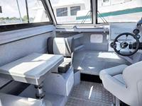 Bateau en aluminium Profisher 7.5m/25ft pêche côtière professionnelle et croisières de loisirs bateau de pêche certifié CE