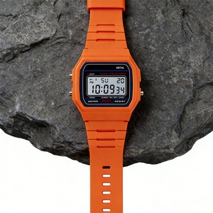 Montre pour étudiants, montre de sport décontractée à la mode, montre numérique électronique LED carrée simple, montre pour hommes - Product Image 5