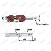 CHHP FZW-27.5/2000-25 ODM Interrupteur-sectionneur sous vide haute tension CA 3 pôles en acier inoxydable intelligent certifié ISO9001