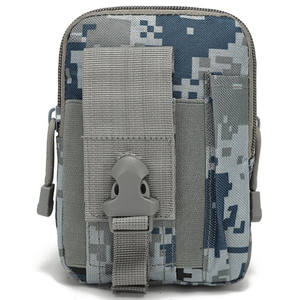 กระเป๋าคาดเอวแบบยุทธวิธี Molle พร้อมซิป สำหรับใส่อุปกรณ์ EDC ใช้ได้กับกิจกรรมกีฬา แคมป์ปิ้ง เดินป่า และกิจกรรมกลางแจ้ง พร้อมช่องใส่โทรศัพท์มือถือ - Product Image 3