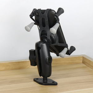 VINmounts Adaptador de Extensión de Base de Bola de Diamante de 1'' para Soporte de Teléfono Móvil, Accesorios para Base de Bola de Horquilla de Motocicleta VIN-B-003 - Product Image 6