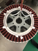 Ventilateur de plafond industriel HVLS 24FT avec PMSM peut fournir un grand volume d'air et une transmission de puissance très efficace