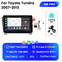 MEKEDE M7 PLUS Android Auto Car-play 2K QLED Bildschirm Autoradio für Toyota Tundra 2007-2013 BT 5.1 Auto-Player
