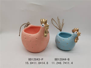 Pots succulents en céramique pour plantes pots de fleurs jardinières décoration de jardin bonsaïs vente en gros - Product Image 4