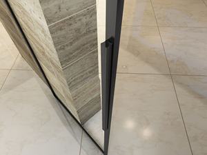 Pintu geser tanpa bingkai, dengan bingkai dekoratif pada kaca buram untuk ruang pancuran - Product Image 4