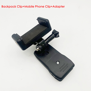 Accesorios de cámara Clip de mochila de 360 grados Mochila escolar Clip de montaje para GoPros HD Heros3 2 1 <span class=keywords><strong>Hero3</strong></span> + <span class=keywords><strong>Black</strong></span> <span class=keywords><strong>Edition</strong></span> - Product Image 5