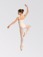 Nouveauté, qualité garantie, produit populaire, justaucorps de danse rose en Supplex avec larges bretelles