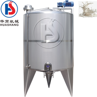 Cuve de mélange industrielle en acier inoxydable Huashang pour le mélange de produits chimiques et de shampooings