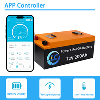 Batterie Lithium LiFePO4 en gros 48V 60V 64V 72V 100Ah 150Ah 200Ah pour Vélo Électrique, Tricycle Passager et Cargo, Tricycle à Trois Roues