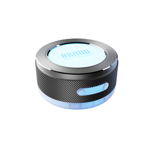 Colorful <b>LED</b> Light Bone Conduction <b>Speaker</b> Mini Metal Case Suction Cup Wireless <b>Speaker</b> for Smooth Plane - Product Image 1