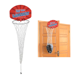 Panier de <span class=keywords><strong>basket</strong></span>-ball suspendu à la porte 2 en 1, panier de <span class=keywords><strong>basket</strong></span>-ball avec panier à linge - Product Image 1