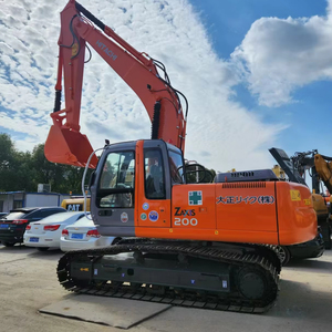 Excavadora de segunda mano Hitachi ZX200 japonesa con movimiento de tierras Hitachi ZX200 usada en buen mantenimiento en stock para la venta - Product Image 1