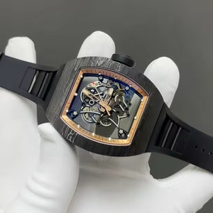 Montre mécanique de luxe pour homme 2026 avec design ajouré, mouvement automatique à réserve de marche élevée, boîtier en fibre de carbone - Product Image 2