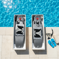 Planche de surf électrique EPP haut de gamme 12 kW 60 km/h 140 kg de charge, deux vitesses, pour sports nautiques