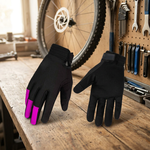Summer Motorcycle Breathable Waterproof Outdoor Riding <b>Gloves</b> TPU Coating <b>Touch</b> Screen Compatible Leather CE Certified - Product Image 2
