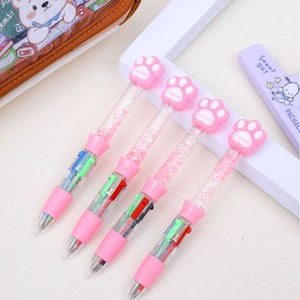Stylo populaire personnalisé en forme de tournesol, mini stylo liquide scintillant 4 couleurs, cadeaux promotionnels de détail, cadeaux de fidélité client - Product Image 6