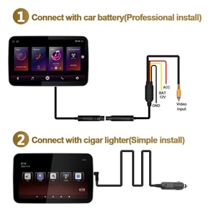 10.1inch IPS màn hình cảm ứng xe tựa đầu màn hình 2 + 32GB với FM Wifi Carplay xe Màn hình ghế sau hệ thống giải trí - Product Image 5