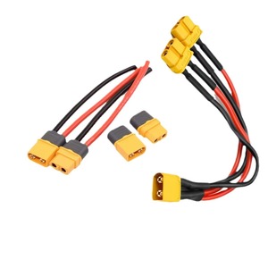 Connecteur <span class=keywords><strong>XT90</strong></span> à <span class=keywords><strong>XT60</strong></span> pour chargeur de batterie NiMH de voiture et de drone RC, accessoire - Product Image 1