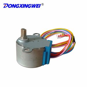 มอเตอร์สเต็ปเปอร์ Dongxingwei 28BYG48-16-1 อัตราทด 1:16 DC12V มอเตอร์ไฟฟ้าขนาดเล็กสำหรับเครื่องฟอกอากาศและไฟเวที - Product Image 4