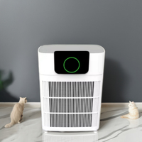 Purificateur d'air intelligent d'humidificateur de hepa de bureau de pièce pour la nouvelle machine d'animal familier purificateur d'air électrique toute la maison