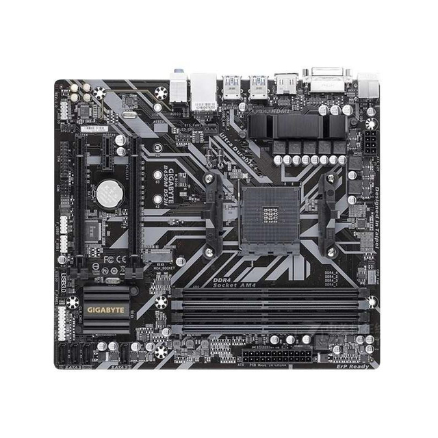 Whosale Used Small Gaming Pc Motherboards Gigabyte B450 Motherboard New Laptop B450m B550m B650 Motherboards for Pc