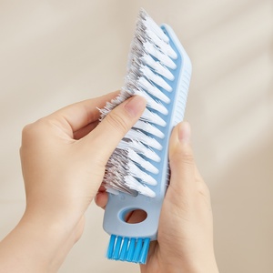Support OEM Cartoon Multi Functional Triangular <b>Gap</b> Brush Telescopic Triangle Brush Head Cleaning Flat Cleaning Tool - Product Image 6