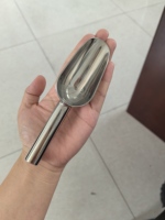 Cuillère d'échantillonnage en acier inoxydable 316 de qualité supérieure, prête à l'emploi, 5 modèles (50mm-145mm), conforme aux normes GMP pour l'alimentation, pour laboratoires et usines de transformation alimentaire