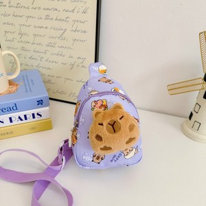 Nouveau Sac à Bandoulière en Peluche Mignon pour Enfants, Sac à Dos Quotidien pour Garçons et Filles - Product Image 1