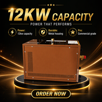 Generator Uap Komersial 12KW Seri ATS Peralatan Uap Basah Unit Uap Sauna Elektrik untuk Ruang Uap