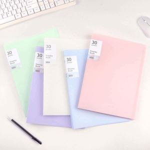 30 Pocket 60 Pages Display Book Multicolor Presentation Book Binder with Plastic Sleeves Bound Display Art <b>Portfolio</b> <b>Folder</b> - Product Image 3