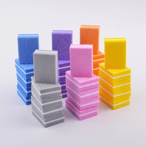 Offre Spéciale éponge petit carré deux côté <span class=keywords><strong>professionnel</strong></span> mini clous limes et tampons fichier kit - Product Image 1