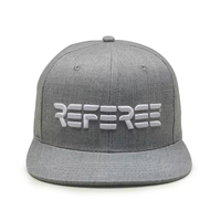 Fabricante personalizado 6 Panel al aire libre Hip Hop sombrero gran logotipo 3D bordado Snapback Cap