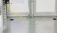 Serveur GPU haute densité pour centre de données, rack de serveur avec porte en maille à 80 % de ventilation pour centre de données