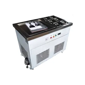 Most professional fry ice cream roll machine pan fried ice cream machine