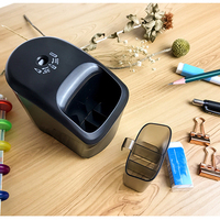 Taille-crayon électrique rechargeable professionnel Foska pointe longue plume pour étudiant