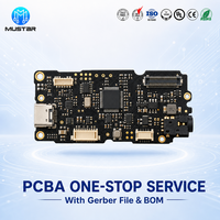 Carte PCB hybride flexible personnalisée, fabrication directe usine, combo carte rigide, assemblage PCBA SMT OEM pour l'électronique automobile