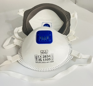 Respirador FFP3 con Válvula de Flujo Frío, Aprobado por la CE, <span class=keywords><strong>para</strong></span> una Respiración Fácil, Mascarilla Antipolvo FFP3 - Product Image 2